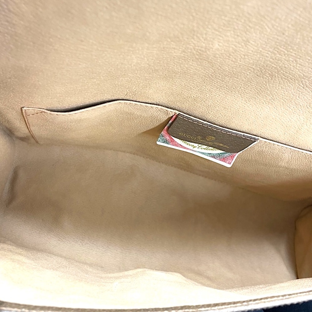 🔴SOLD🔴Gucci GG Monogram Ophidia Clutch - Picture 12 of 13
